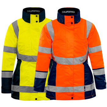 Parka signalisation california femme