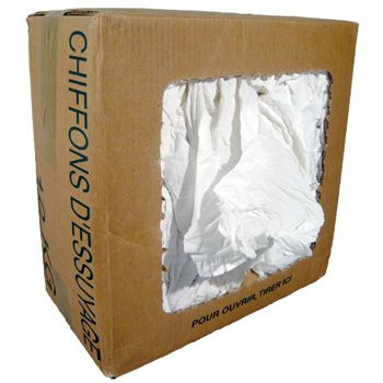 Chiffons blancs
